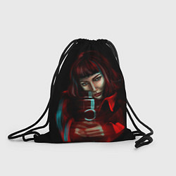 Рюкзак-мешок БУМАЖНЫЙ ДОМ ОРУЖИЕ- LA CASA DE PAPEL, цвет: 3D-принт