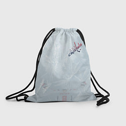 Рюкзак-мешок Washington Capitals Ovi8 Grey Ice theme, цвет: 3D-принт