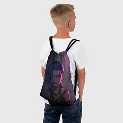 Рюкзак-мешок Evil Jinx, цвет: 3D-принт — фото 2