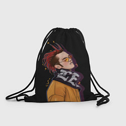 Рюкзак-мешок Gone Fludd on style, цвет: 3D-принт