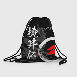 Рюкзак-мешок Ghost of Tsushima Призрак Цусимы, цвет: 3D-принт
