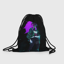 Рюкзак-мешок Акали KDA, цвет: 3D-принт