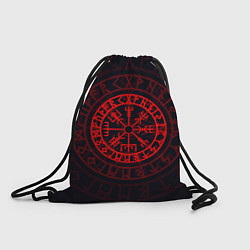 Рюкзак-мешок Красный Вегвизир, цвет: 3D-принт