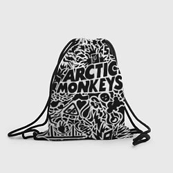 Рюкзак-мешок Arctic monkeys Pattern, цвет: 3D-принт