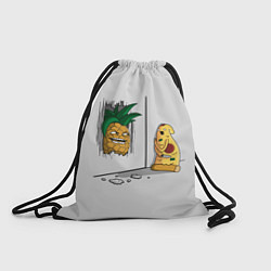 Рюкзак-мешок HERES PINEAPPLE!, цвет: 3D-принт