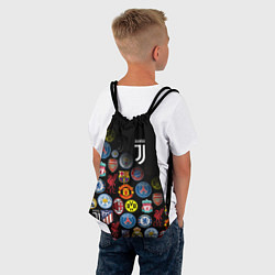 Рюкзак-мешок JUVENTUS LOGOBOMBING SPORT, цвет: 3D-принт — фото 2