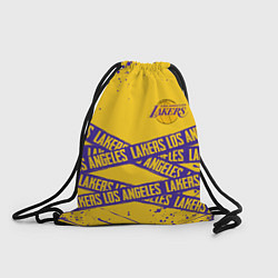 Рюкзак-мешок LAKERS SPORT LINE STYLE NBA, цвет: 3D-принт