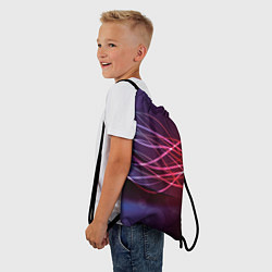 Рюкзак-мешок Лучи света Spectrum, цвет: 3D-принт — фото 2