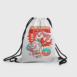 Рюкзак-мешок Котятки Сенку и Цукаса Dr Stone, цвет: 3D-принт