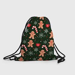 Рюкзак-мешок НОВЫЙ ГОД 2022 АТМОСФЕРА, цвет: 3D-принт