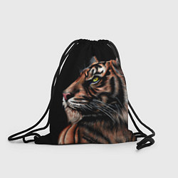 Рюкзак-мешок Тигр в Темноте Взгляд Вверх, цвет: 3D-принт