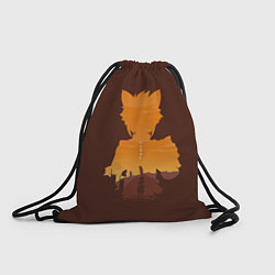 Рюкзак-мешок ГОРО ГЕНШИН ИМПАКТ GORO, цвет: 3D-принт