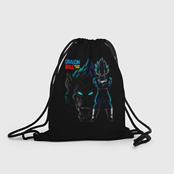 Рюкзак-мешок Dragon Ball Z Dark, цвет: 3D-принт