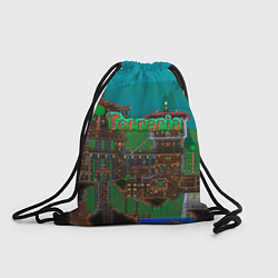 Рюкзак-мешок Дом в Террарии, цвет: 3D-принт