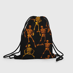 Рюкзак-мешок Гибкие кости, цвет: 3D-принт