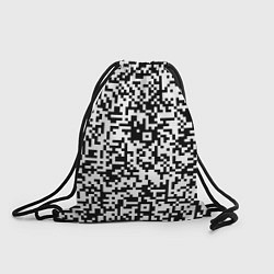 Рюкзак-мешок Стиль QR код, цвет: 3D-принт