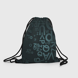 Рюкзак-мешок Хаотичные мысли гения, цвет: 3D-принт