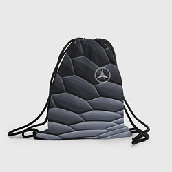 Рюкзак-мешок Mercedes Benz pattern, цвет: 3D-принт