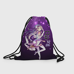 Рюкзак-мешок Re: Zero Эмилия, цвет: 3D-принт