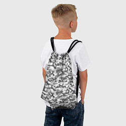 Рюкзак-мешок Серый Городской Камуфляж, цвет: 3D-принт — фото 2