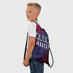 Рюкзак-мешок AUDI Audi Краски, цвет: 3D-принт — фото 2