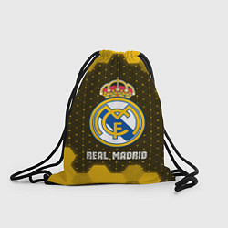 Рюкзак-мешок РЕАЛ МАДРИД Real Madrid Графика, цвет: 3D-принт