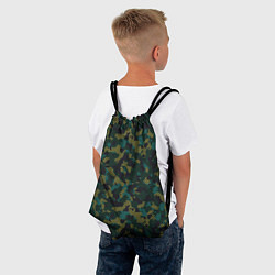Рюкзак-мешок Модный камуфляж с холстовой сеткой, цвет: 3D-принт — фото 2