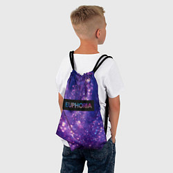 Рюкзак-мешок Сериал Euphoria - блестки, цвет: 3D-принт — фото 2