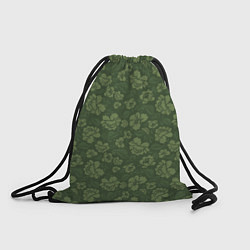 Рюкзак-мешок Хохлома камуфляж, цвет: 3D-принт