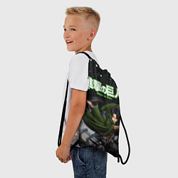 Рюкзак-мешок Levi Атака Титанов В атаке, цвет: 3D-принт — фото 2
