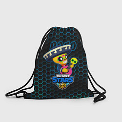Рюкзак-мешок Поко Poco BRAWL STARS соты, цвет: 3D-принт