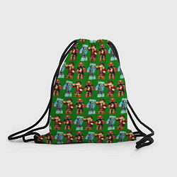 Рюкзак-мешок Minecraft heros pattern, цвет: 3D-принт
