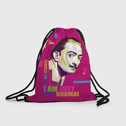 Рюкзак-мешок Salvador Dali: I am just not normal, цвет: 3D-принт