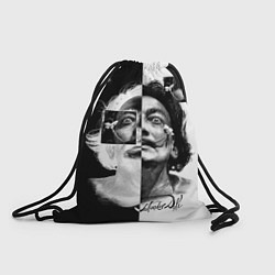 Рюкзак-мешок Salvador Dali - Сальвадор Дали, цвет: 3D-принт