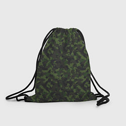 Рюкзак-мешок Камуфляж с холстовой сеткой, цвет: 3D-принт