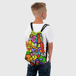 Рюкзак-мешок Fiesta dance, цвет: 3D-принт — фото 2