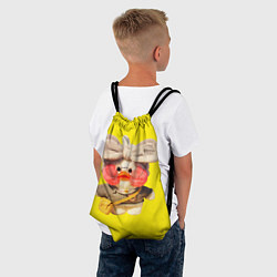 Рюкзак-мешок УТЯ С СУМОЧКОЙ УТОЧКА ЛАЛАФАНФАН, цвет: 3D-принт — фото 2