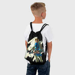 Рюкзак-мешок Линк с луком, цвет: 3D-принт — фото 2