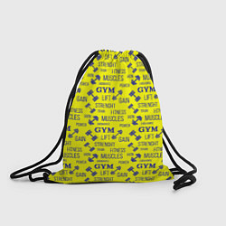 Рюкзак-мешок GYM Спортзал, цвет: 3D-принт