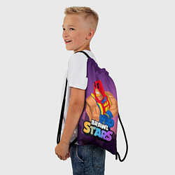 Рюкзак-мешок GROM BRAWL STARS NIGHT CITY, цвет: 3D-принт — фото 2