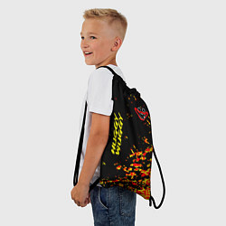 Рюкзак-мешок Poppy Playtime huggy wuggy хагги вагги, цвет: 3D-принт — фото 2