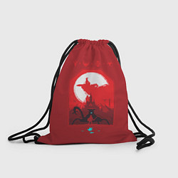Рюкзак-мешок Link red art, цвет: 3D-принт