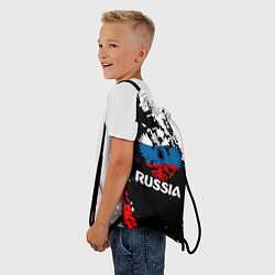 Рюкзак-мешок Russia Герб в цвет Флага, цвет: 3D-принт — фото 2