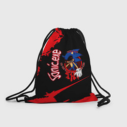 Рюкзак-мешок Sonic Exe Супер, цвет: 3D-принт
