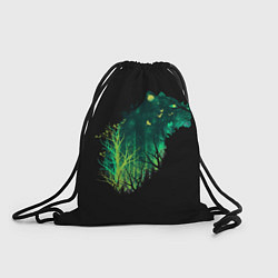 Рюкзак-мешок Дух Тигра Неоновый Тигр, цвет: 3D-принт
