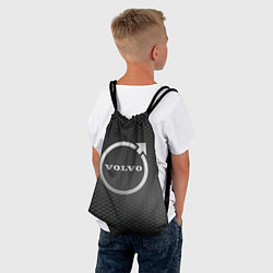 Рюкзак-мешок Автомобиль марки VOLVO, цвет: 3D-принт — фото 2