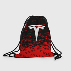 Рюкзак-мешок Tesla sport red, цвет: 3D-принт