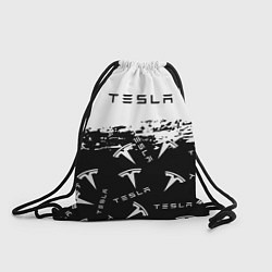 Рюкзак-мешок Tesla - Black & White, цвет: 3D-принт