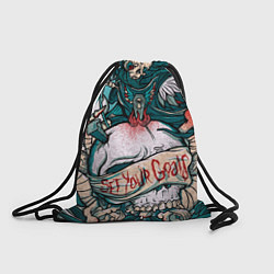 Рюкзак-мешок Череп - Арт, цвет: 3D-принт