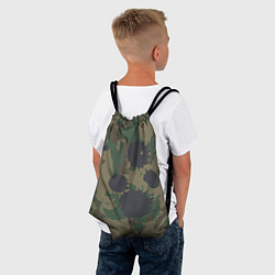 Рюкзак-мешок Камуфляж брызги красок, цвет: 3D-принт — фото 2
